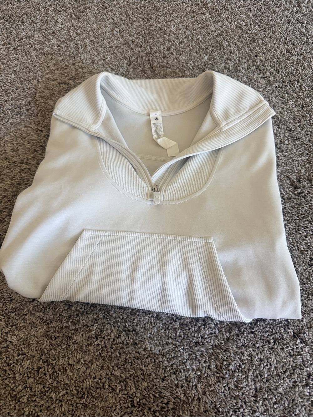 Lululemon Cropped Half-Zip Pullover - Picture 6 of 6